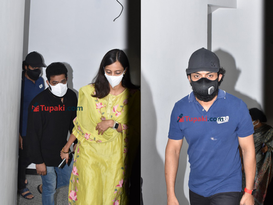 JrNtr Family at Uma Maheshwari House